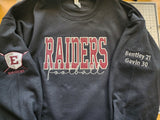 Embroidered Glitter Eden Raiders Crew Neck - Small Town Customs