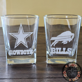 Custom Laser Engraved Liquor Glass