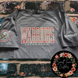 Embroidered Glitter Salamanca Warriors T-Shirt - Small Town Customs