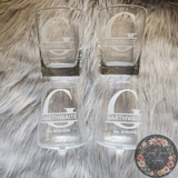 Custom Laser Engraved Liquor Glass