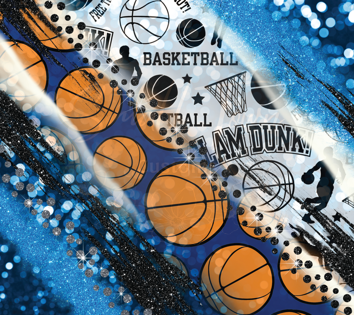 Basketball mom glitter tumbler, glitter tumbler, sports mom tumbler, s –  K.C.'s Creations Station