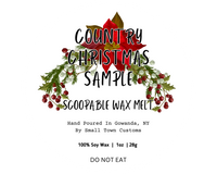 Country Christmas Scoopable Wax Melt