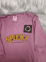 Spooky Season Embroidered Tshirt