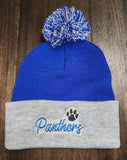 Panthers Embroidered Beanie Hat