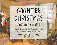 Country Christmas Scoopable Wax Melt