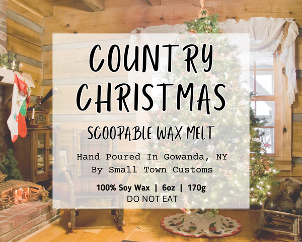 Country Christmas Scoopable Wax Melt