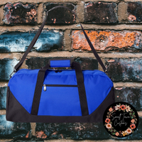 Embroidered 22 1/2" Duffle Bag - Small Town Customs