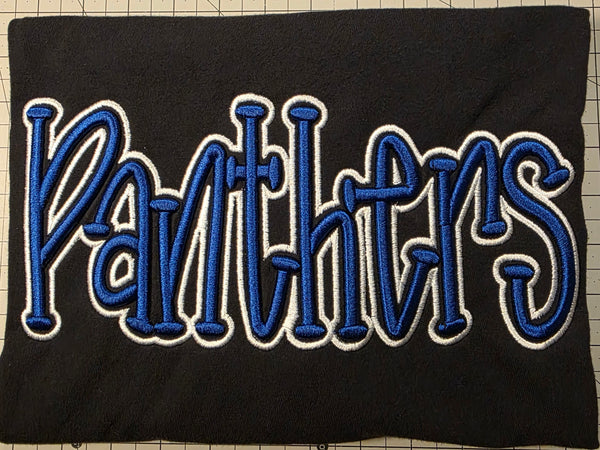 Puff Panthers Embroidered T-Shirt