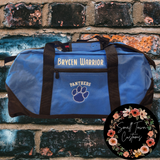 Embroidered 22 1/2" Duffle Bag - Small Town Customs