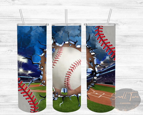 Baseball Tumbler