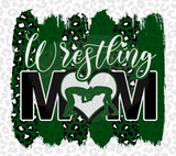 Green Wrestling Mom Tumbler