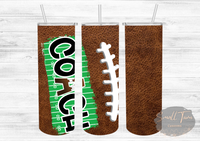 Football Coach Tumbler