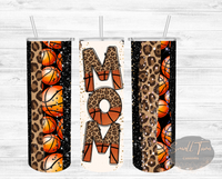 Cheetah Basketball Mom Tumbler