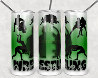 Wrestling Tumbler-Green