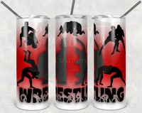 Wrestling Tumbler-Red