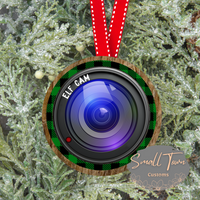 Elf Cam Christmas Ornament