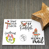 Christmas Packaging Stickers